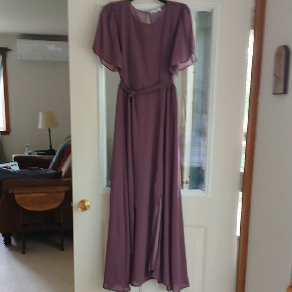 Baltic Born Bridesmaid/Mother of Bride Maxi Dress XL **ALTERED** - Picture 9 of 15